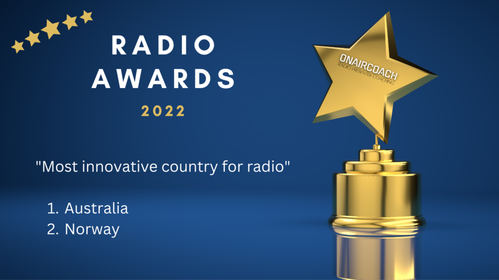 radio-awards Innovative Country Australia Norway Oslo RadioNorge