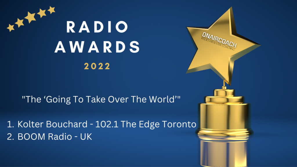 radio-awards takeover world kolterbouchard boomradio theedge 102.1theedge london uk toronto canada