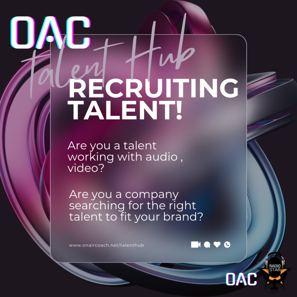 OAC Talent Hub OnAirCoach