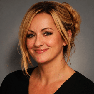 Full professional portrait of Tracey Lee, voice artist, vocal coach and creative director